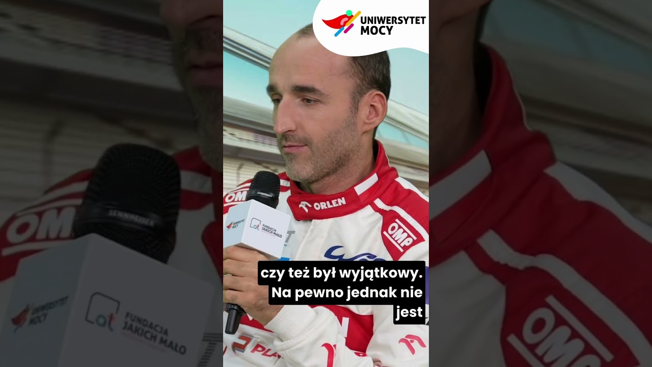Czy Robert Kubica uważa się za najlepszego w swoim zawodzie?