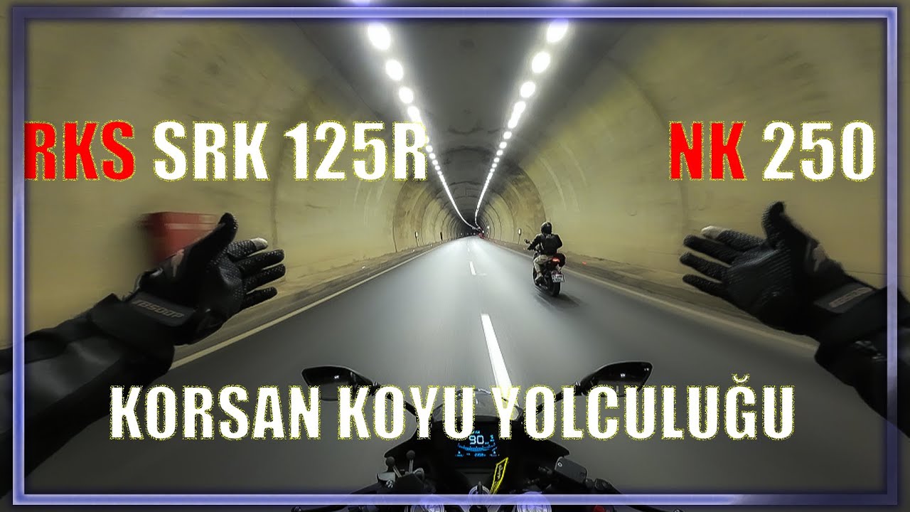 NK250 - KORSAN KOYU YOLCULUĞU - RKS SRK 125R