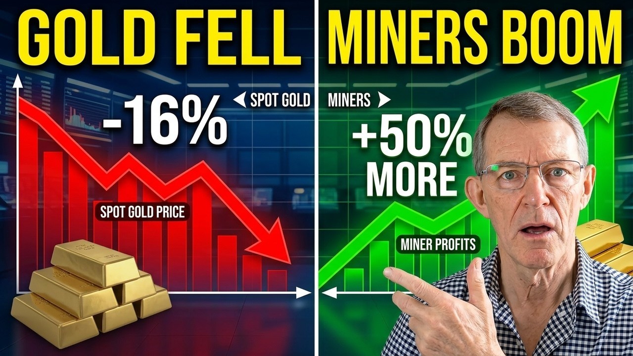 Gold Fell 16% - But Miners Just Banked 50% MORE Per Ounce (SRB & CDE)