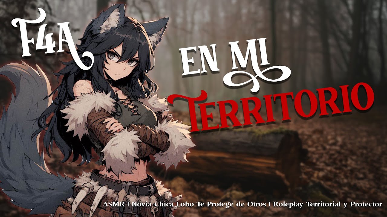 ASMR | Novia Chica Lobo Te Protege de Otros | Roleplay Territorial y Protector