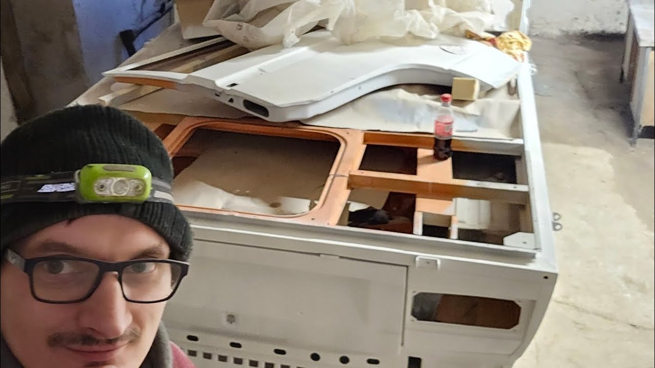 Profilaktyczne ocieplenie garażu tak na wszelki wypadek VW T3 i Spółka
