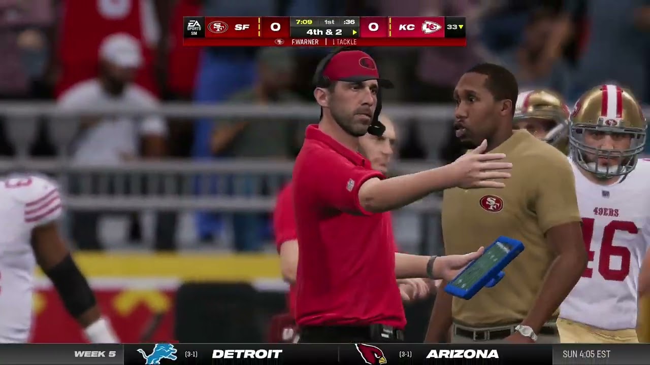 49ers franchise maddenniners 2030 regular season week 5