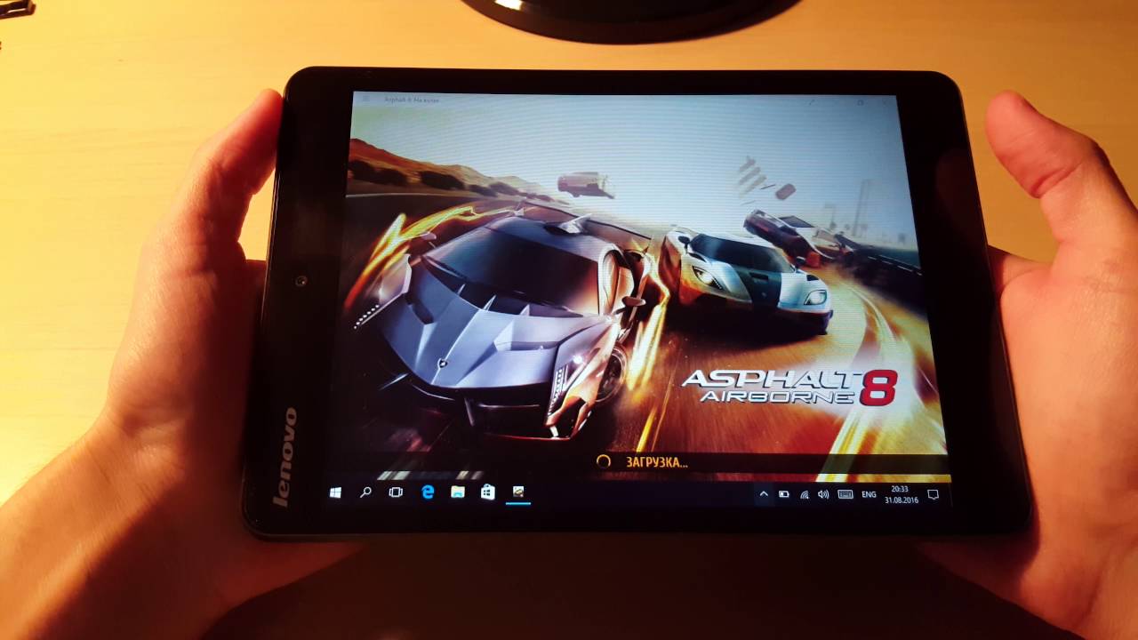 Обзор Lenovo MiiX 3 830 windows 10 (8 дюймов) распаковка, характеристики, производительность