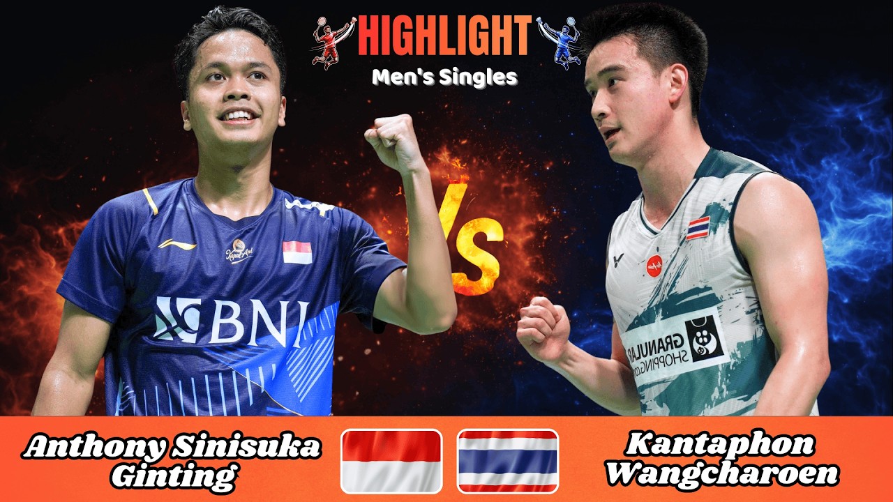 Men's Singles | Anthony Sinisuka Ginting (INA) vs Kantaphon Wangcharoen (THA) | Badminton 2026