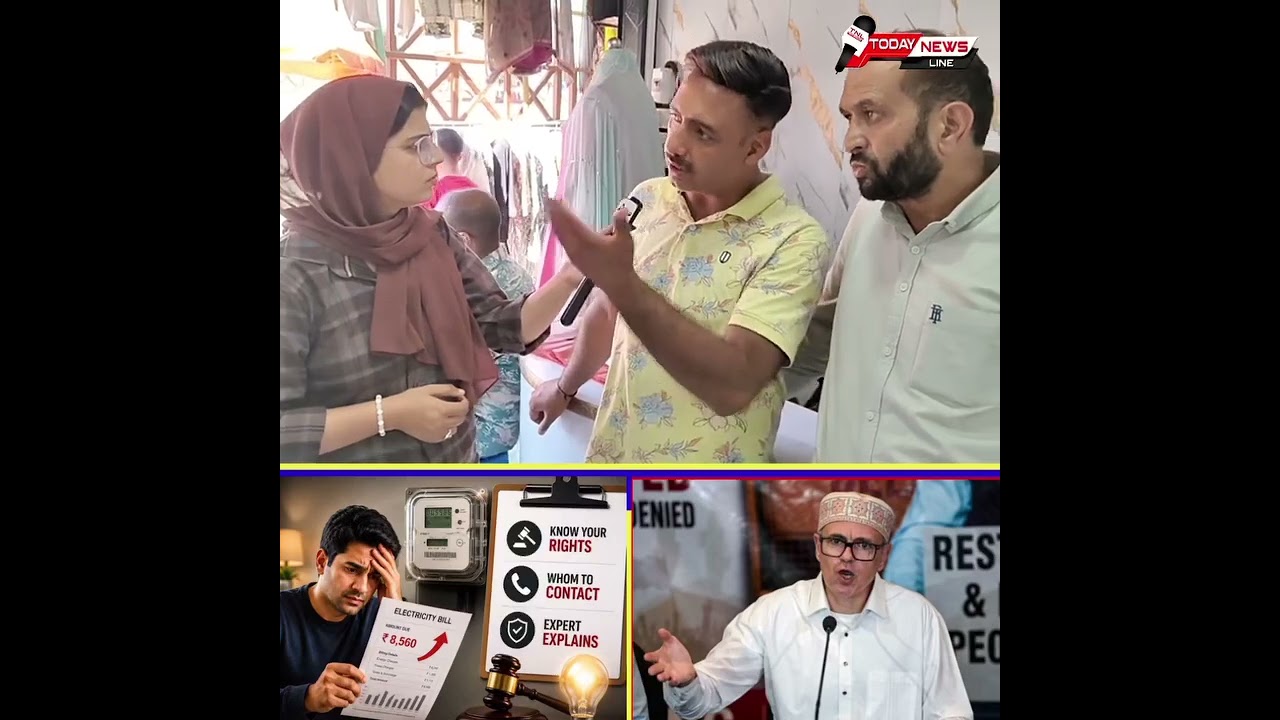 Locals Reacts On Electricity Tariff Hike By NC Govt..... #tariff #electricitybill 