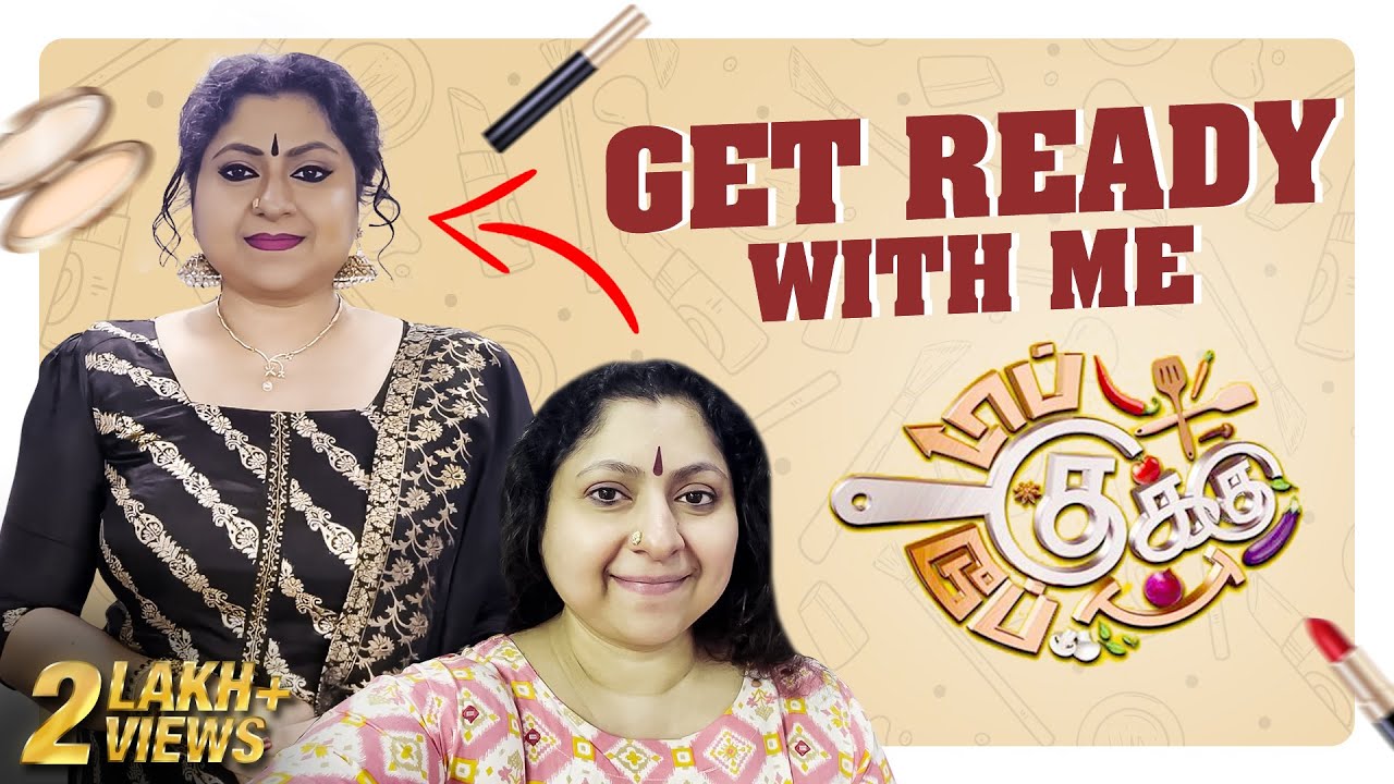 Get Ready With Me | Top Cooku Dupe Cooku | Binni Krishnakumar