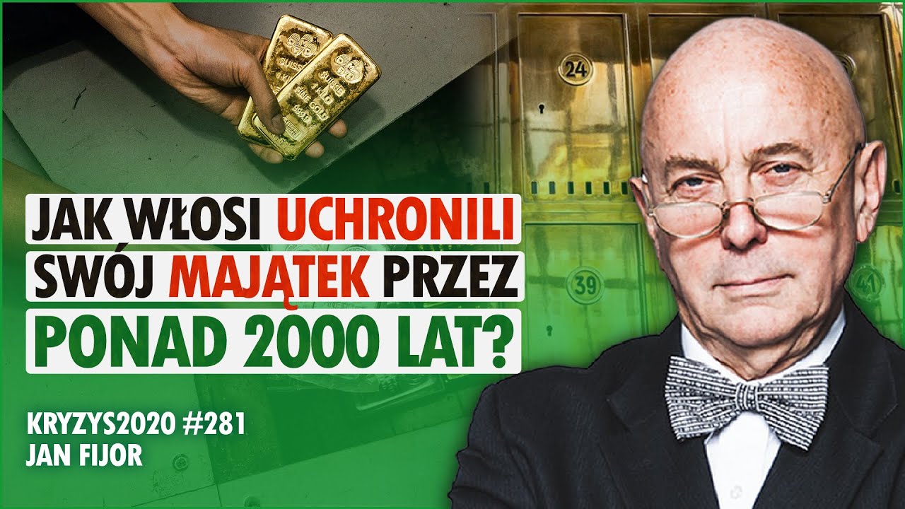 KRYZYS 2020 # 281 Jak Włochom udało się uchronić majątki przez 2000 lat epidemii, kryzys&oacute;w i wojen?
