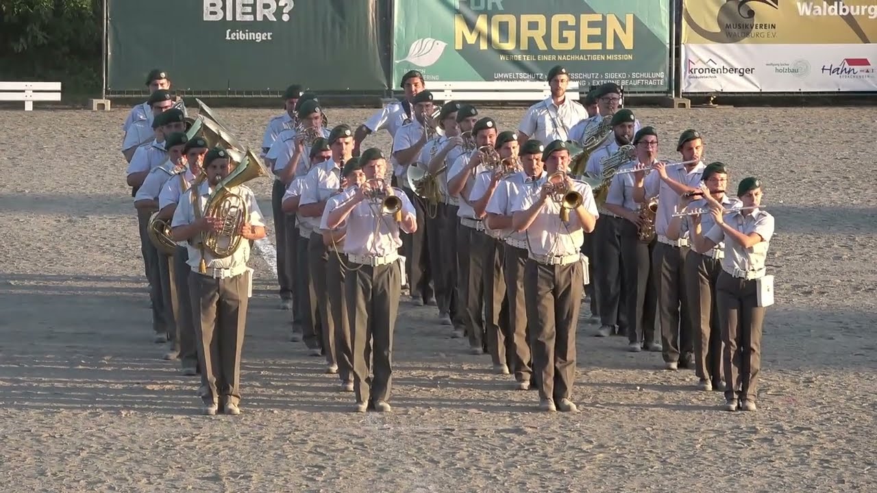 Waldburg-Tattoo 2025 Teil4: Militärmusik Vorarlberg