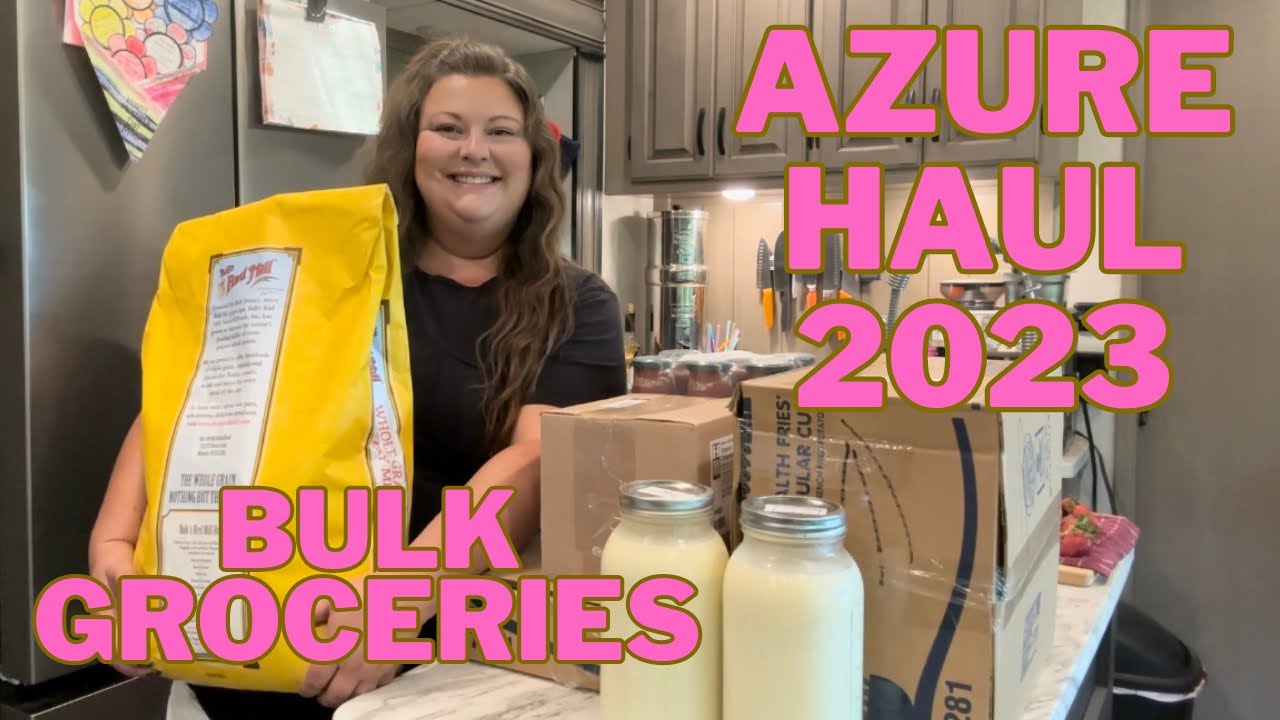 Azure Standard Haul Summer 2023 | Bulk Food Haul! | Stock My Pantry | Buying in Bulk | Monthly Haul!