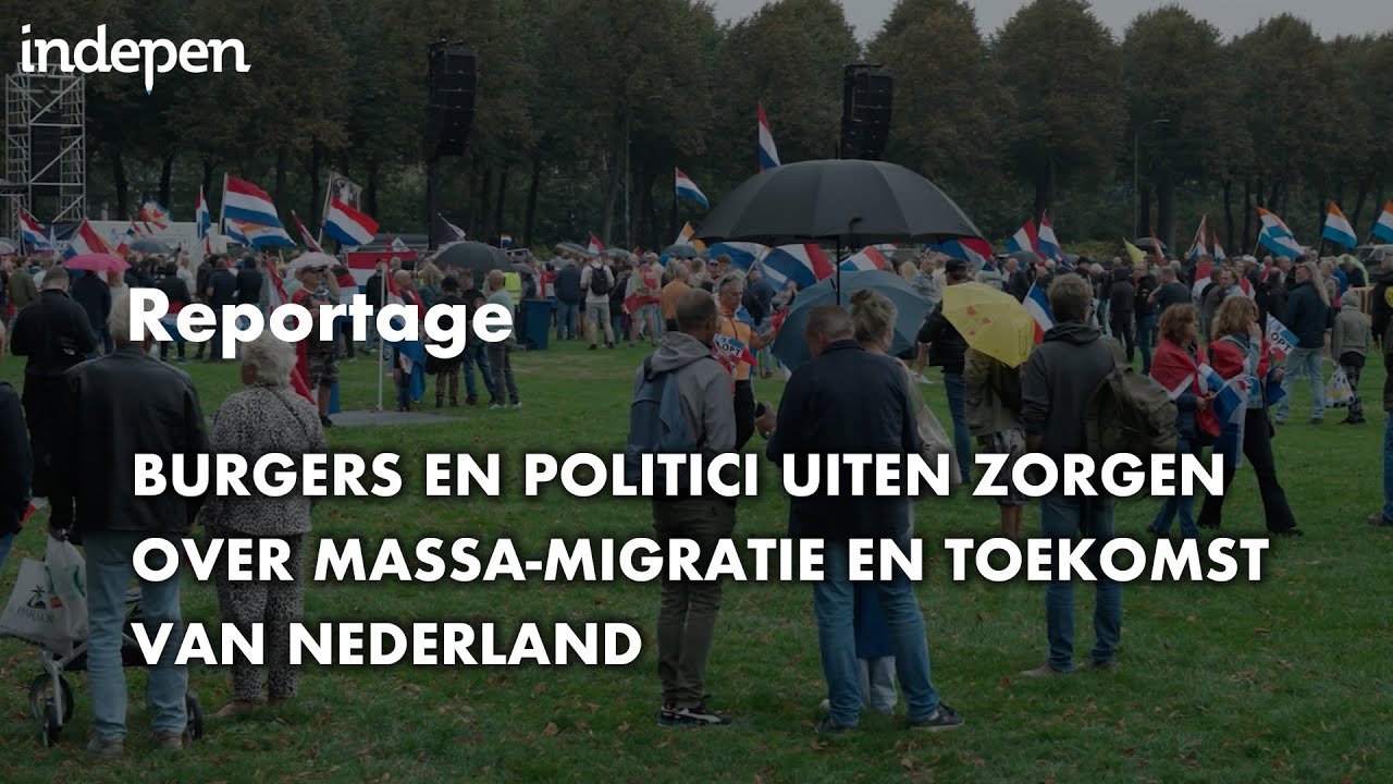 Demonstratie-Malieveld: Burgers uiten zorgen over massa-immigratie en toekomst van Nederland