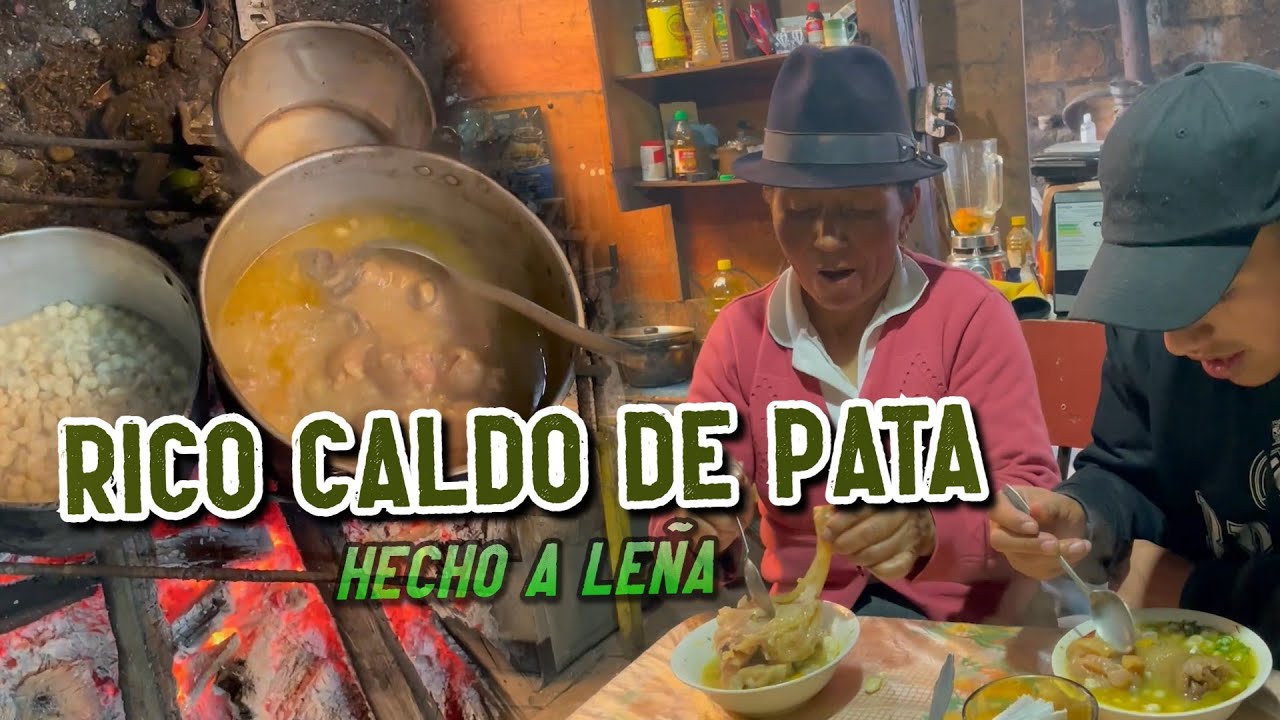 RICO CALDO DE PATA CON MOTE | Doña Empera