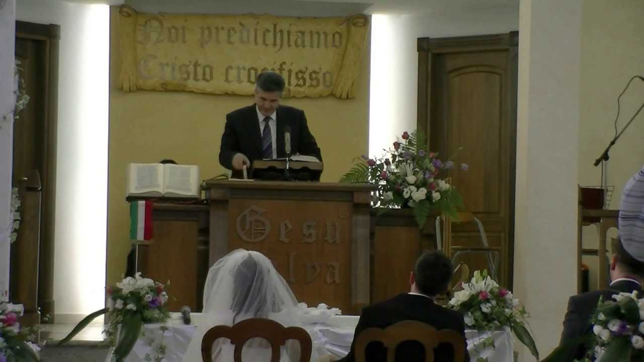 ARDEA, CULTO DI MATRIMONIO NELLA CHIESA PENTECOSTALE