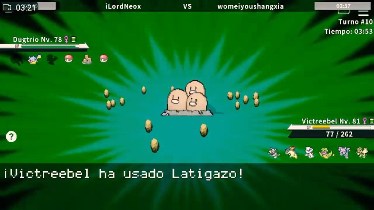 Combate Ranked Pokemmo (ALL) #1