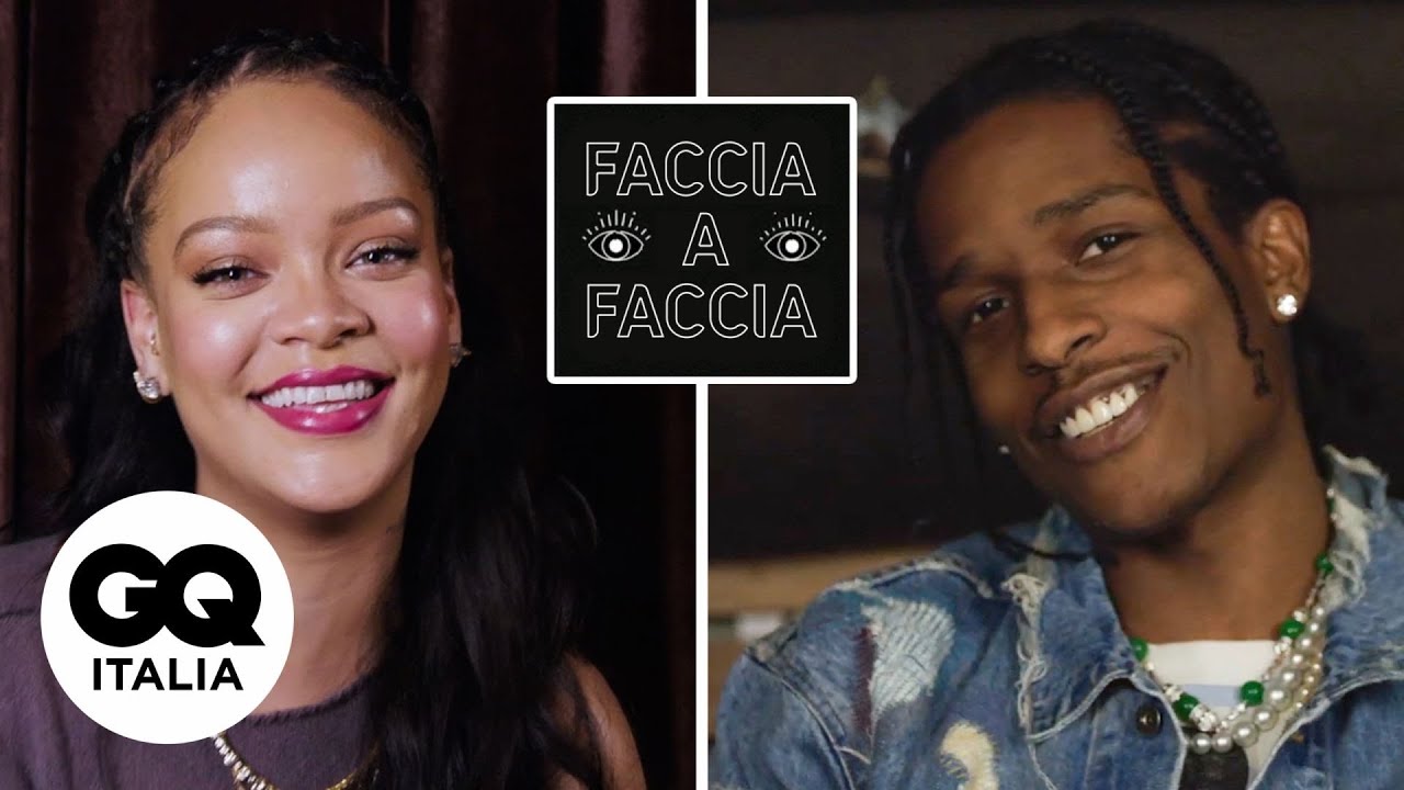 A$AP Rocky risponde a 18 domande di Rihanna | GQ Italia