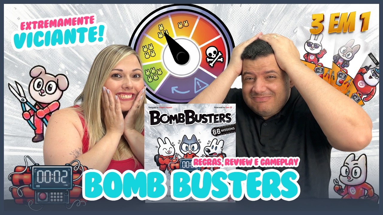Bomb Busters - 3 em 1 | Regras, Gameplay e Review