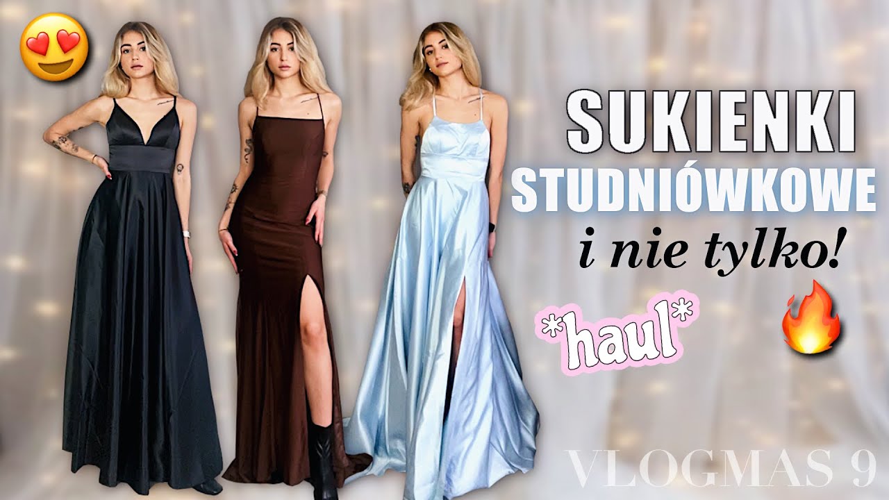 HAUL SUKIENEK STUDNIÓWKOWYCH😍 i nie tylko… *czy ja śnie????😭* | VLOGMAS 👗10.12👗