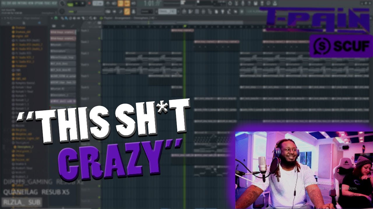 T Pain Making a HIT🥶