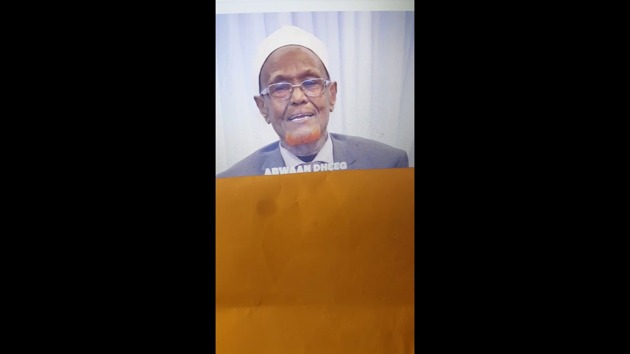 Abwaan Dheeg iyo gabaygii 