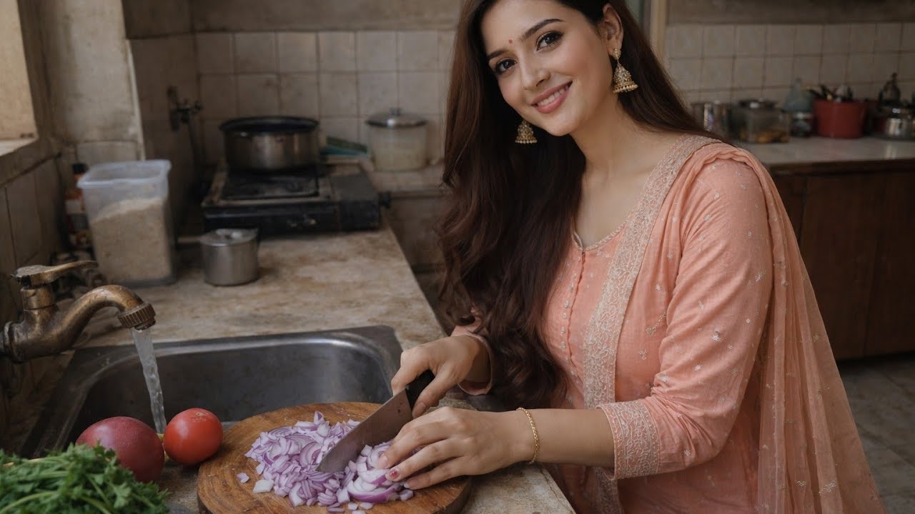Biryani preparation for my mother and husband |Hindi&Urdu village life routine| ASMR VLOG