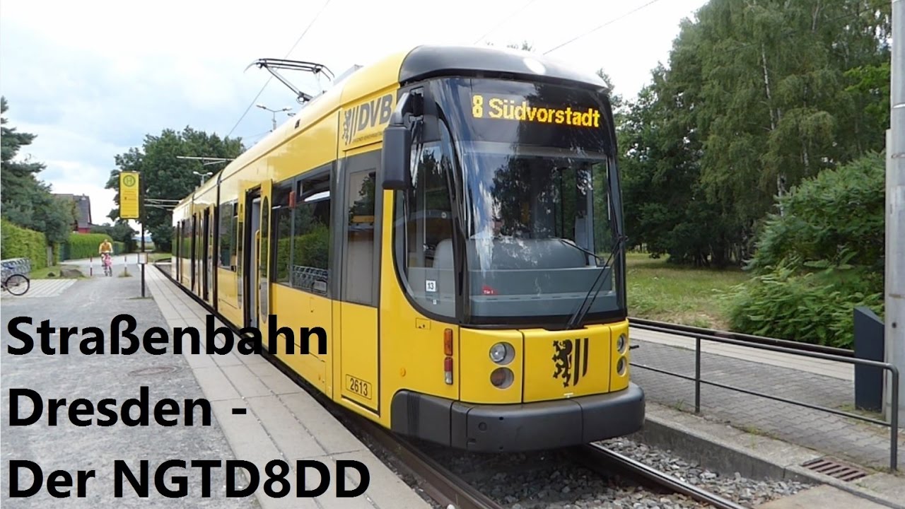 Straßenbahn Dresden - Der NGTD8DD [HD]