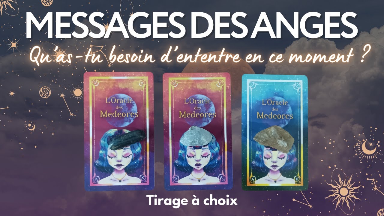 ✨ Guidance des Anges : Quel message dois-tu entendre maintenant ? | Tirage intuitif à 3 choix
