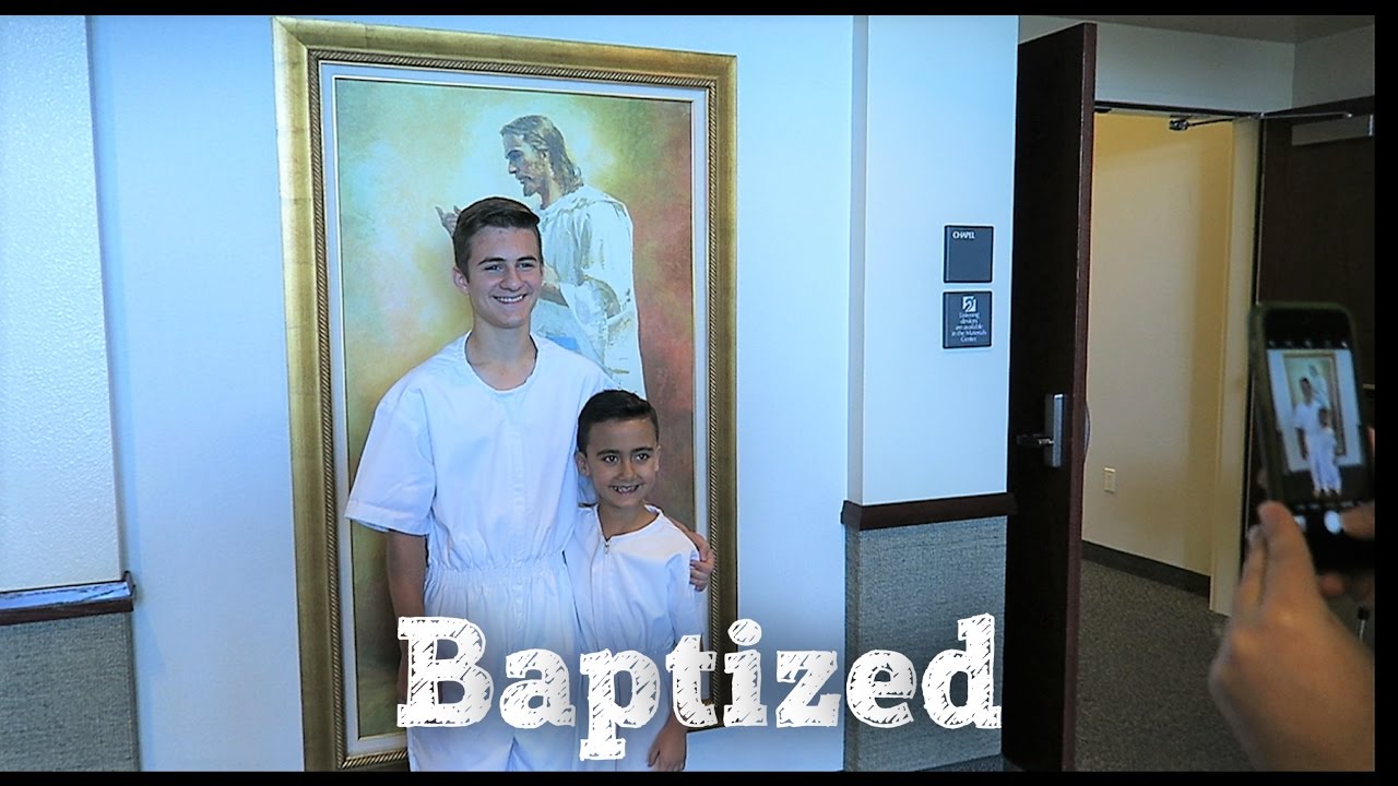 ELIJAH GOT BAPTIZED | CHURCH OF JESUS CHRIST OF LATTER DAY SAINTS | PHILLIPS FamBam Vlogs