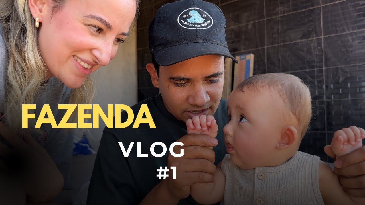 Primeiro Vlog na Fazenda 🏡