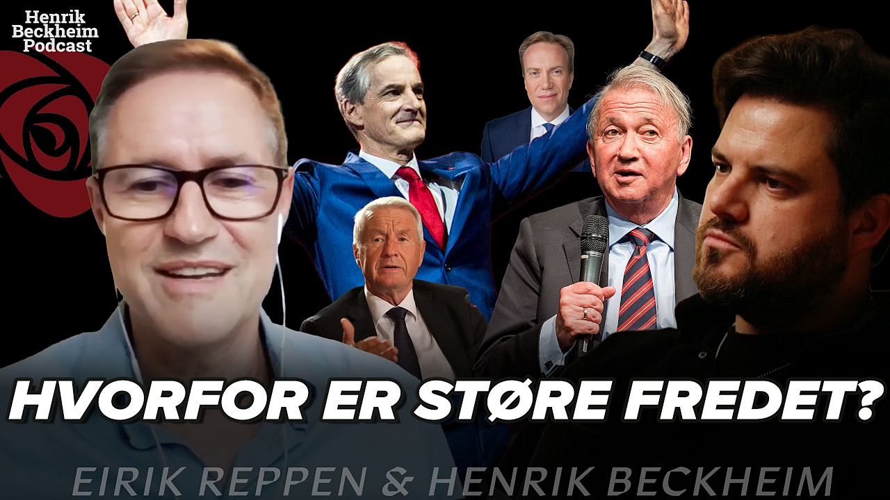 Skatteekspert Eirik Reppen om Støre, Jagland, og Rød-Larsen som han var med å felle i 1996.