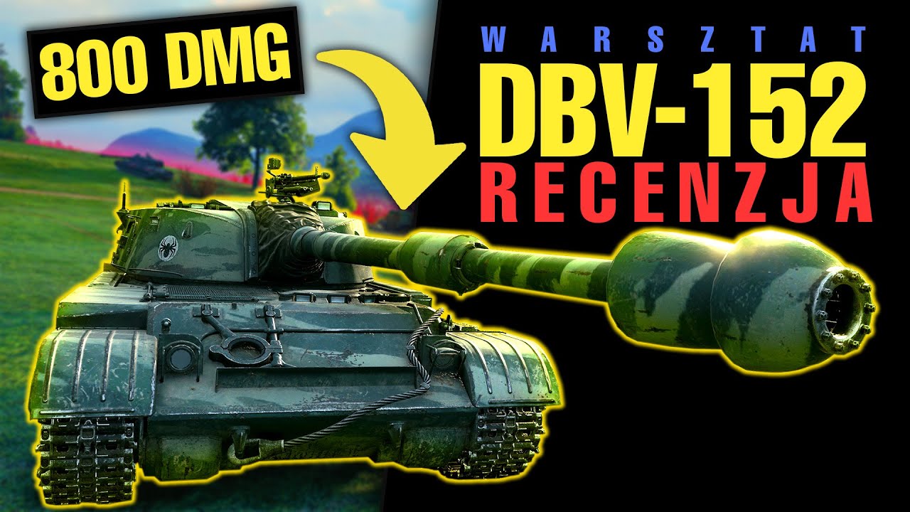 DBV-152 - NOWY CZOŁG Z WARSZTATU - RECENZJA CZESKIEGO TD