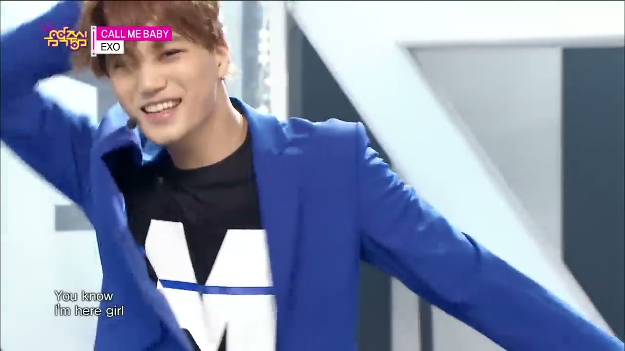 【TVPP】EXO - CALL ME BABY, 엑소 - 콜 미 베이비 @ Comeback Stage, Show Music core Live