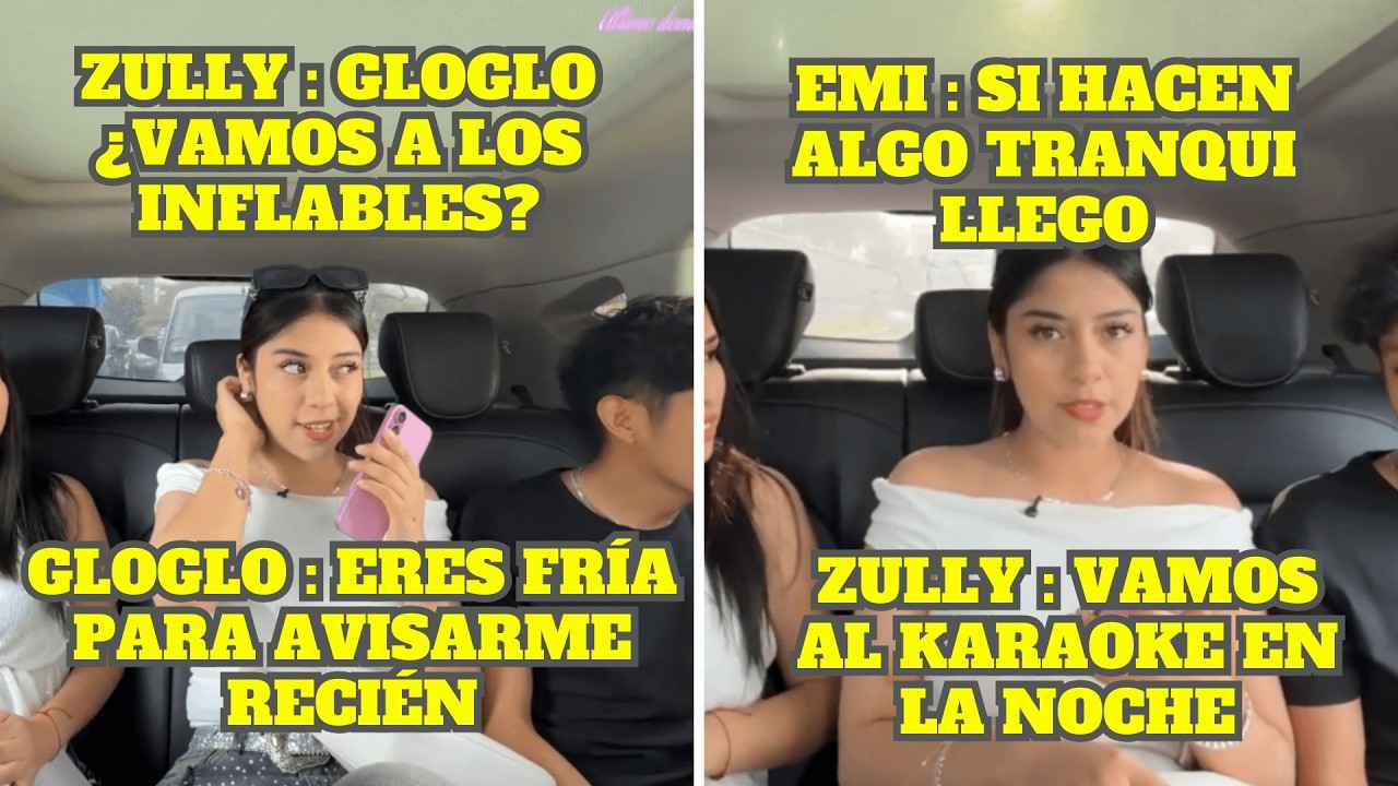 ZULLY DESPIERTA A GLOGLO PARA IR A LOS INFLABLES + INVITA A EMIKUKIS PARA KARAOKE EN LA NOCHE