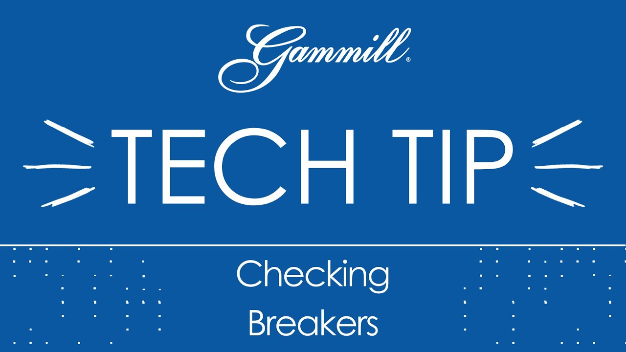 Tech Tip - Checking Breakers