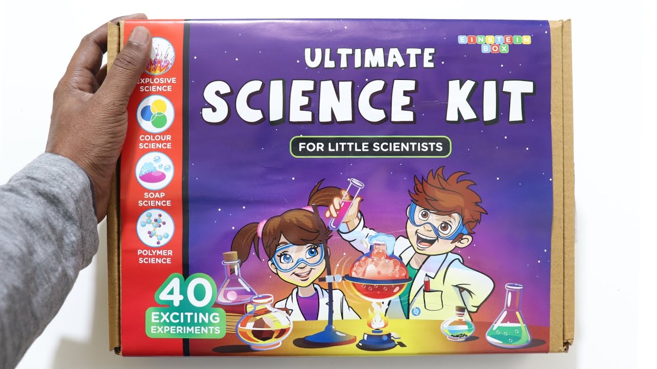 Ultimate Science kit Unboxing &ndash; Einstein Box &ndash; Chatpat toy tv