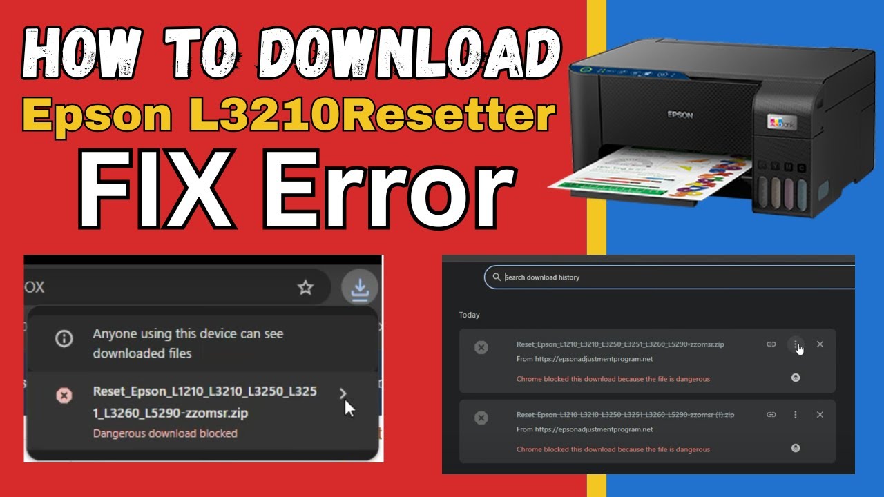 How to Download Epson L3210 Resetter in 2 minutes | its possible