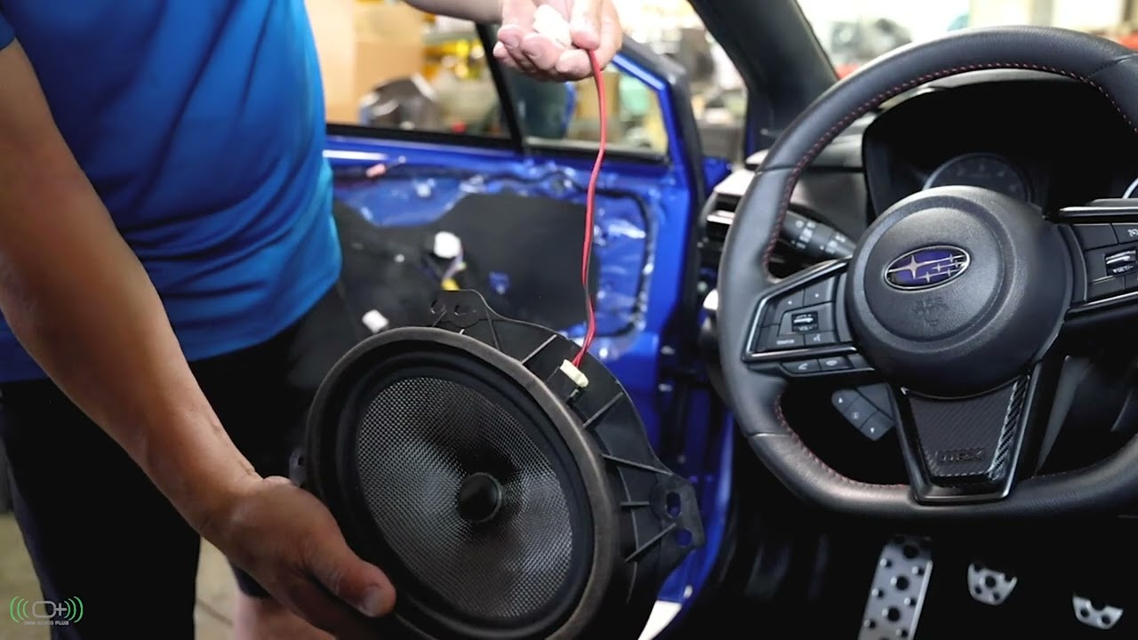 22+ WRX  with Base Audio Install