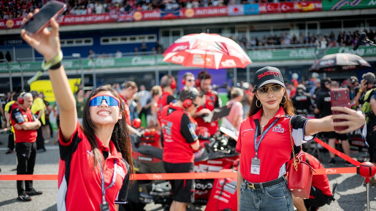 พาไปดู MotoGP แบบใกล้ชิด #น้องออมตัวฉีก #ออมเรฌิดา #MotoGP 