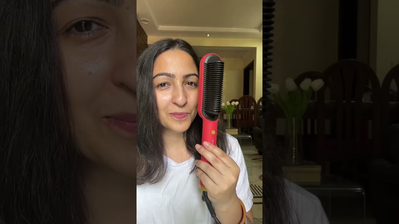 Rs 299 HAIR STRAIGHTENER COMB From Amazon #shorts #youtubeshorts #amazonfinds