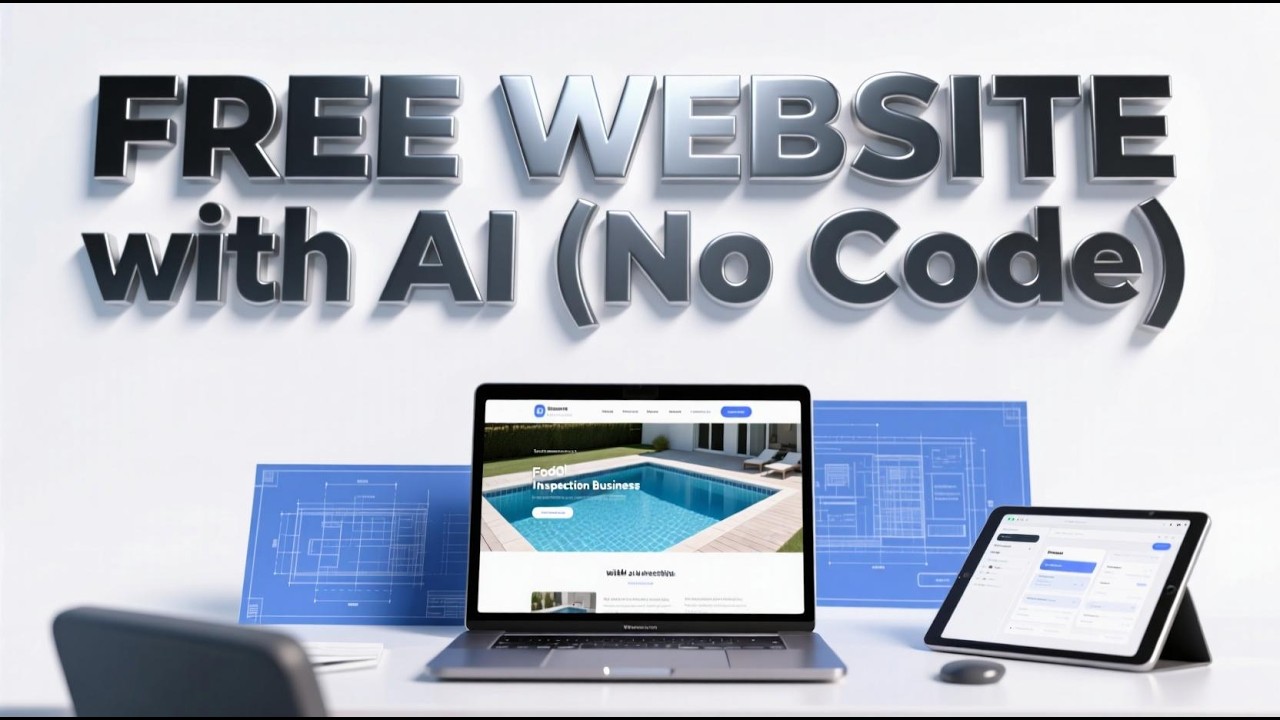 No Coding, No Cost: Your Pool Inspection Website in 4 Steps with AI - 2025