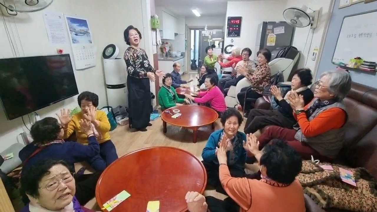 #뇌인지 손유희#경로당수업 #안동시 송현2주공