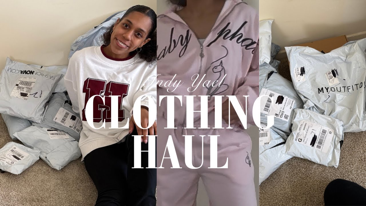 CLOTHING HAUL- FASHION NOVA + MYOUTFITONLINE + BABYPHAT + MORE