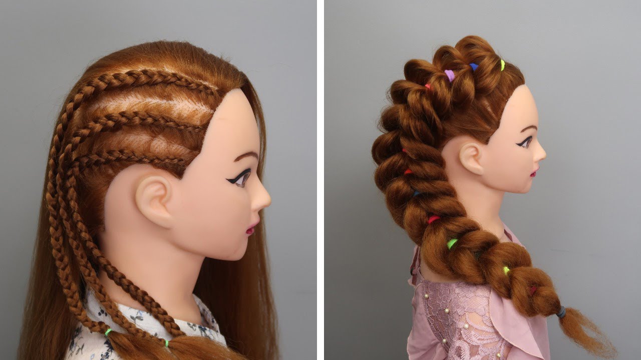 Most Beautiful Hairstyle for Wedding or party | Easy Hairstyles | hair style girl
