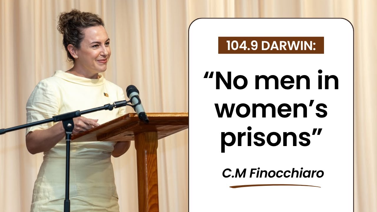 Chief Minister Lia Finocchiaro won't be bullied into allowing men into women's prisons