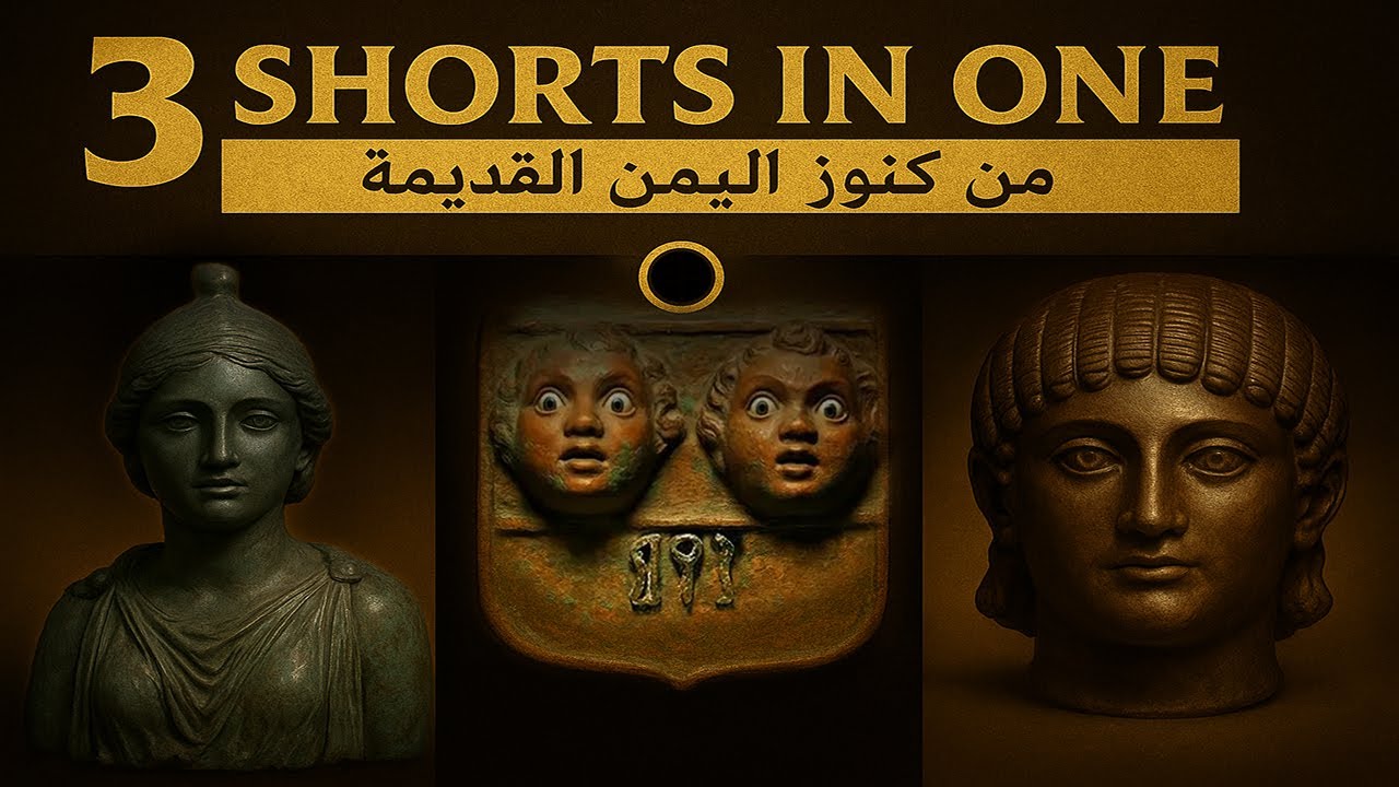👑 3 كنوز أثرية يمنية مذهلة في فيديو واحد! 🏺✨