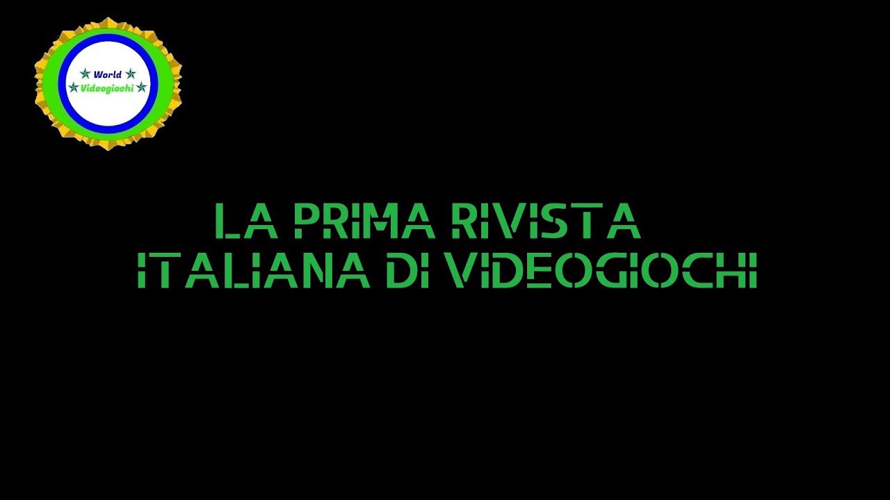 La prima rivista italiana di videogiochi