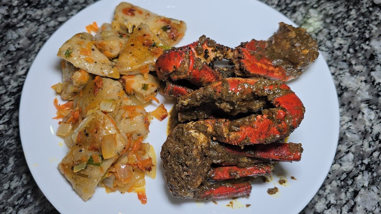 curry crab and dumplings