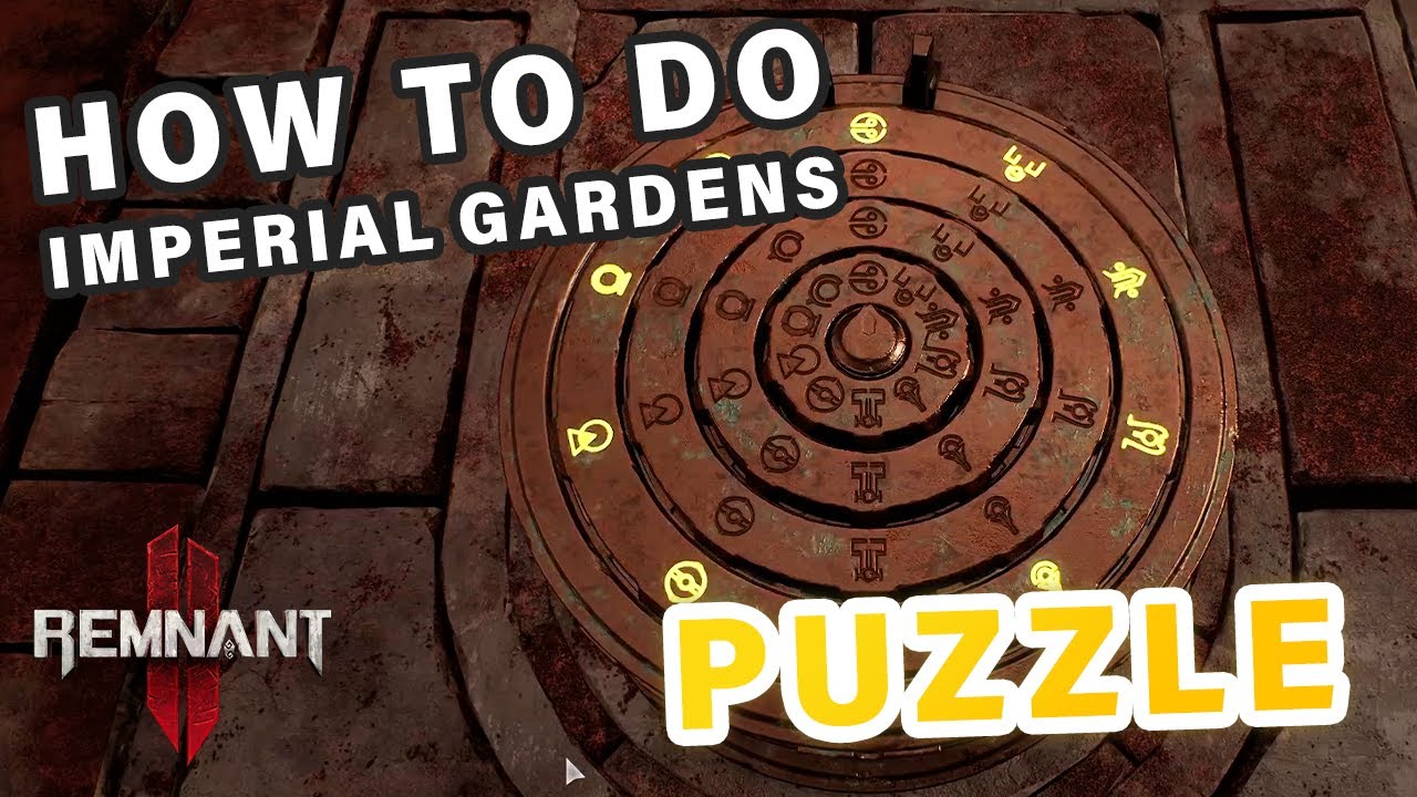 How to Solve Imperial Gardens Symbol Puzzle | Solution ► Remnant 2