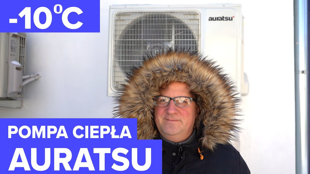 Pompa ciepła AURATSU w warunkach zimowych.