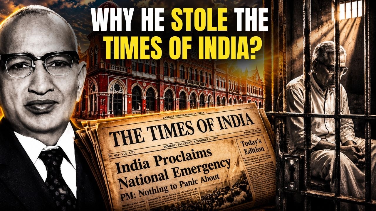 How Shanti Prasad Jain Took Times of India While Its Owner Sat in Tihar Jail