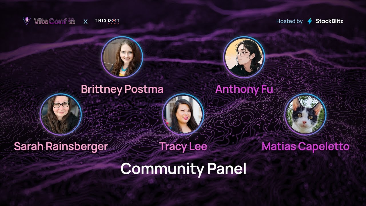 Community and Contributors Panel | ViteConf 2023