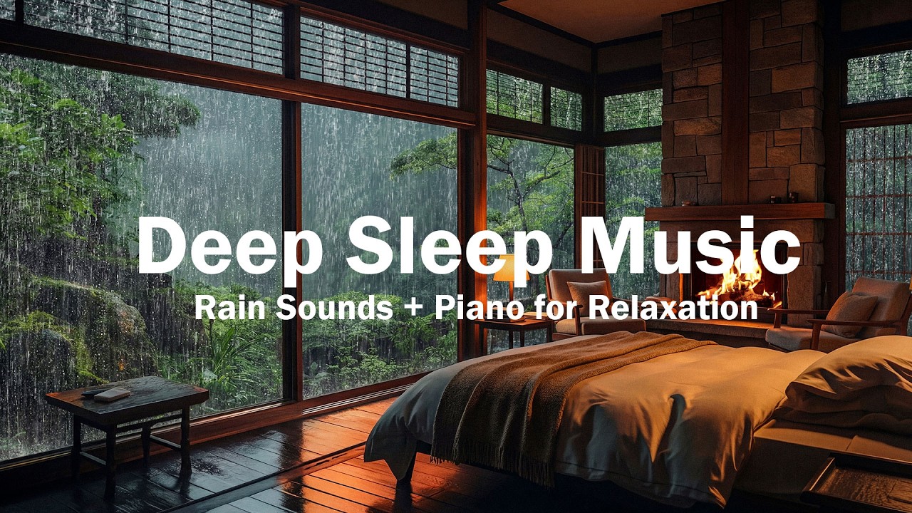 Relaxing Piano Music – Rain Sounds for Stress Relief,Deep Sleep Music,Healing Insomnia – Sleep Music